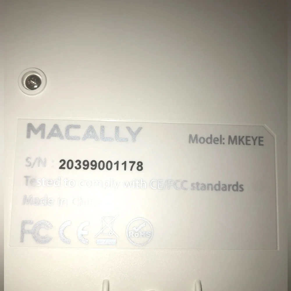 Macally standard USB keyboard for Mac White
